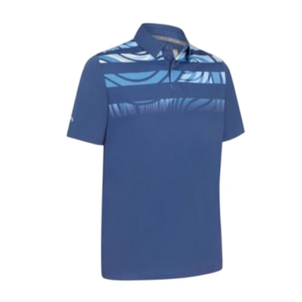 Callaway Mens Emea Collared Polo Shirt / Peacoat